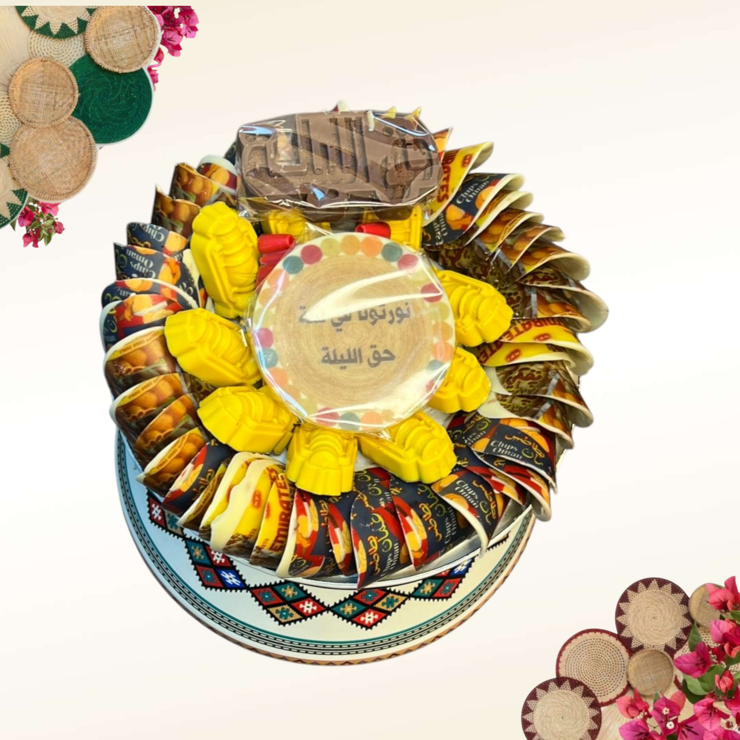 صحن تراثي مع شوكولا ميكس – حق الليلة