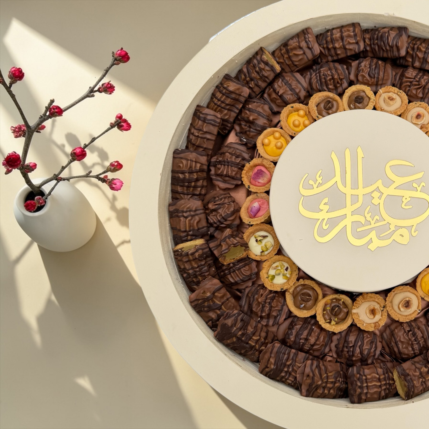 Luxury Acrylic Platter صحن أكريليك فاخر