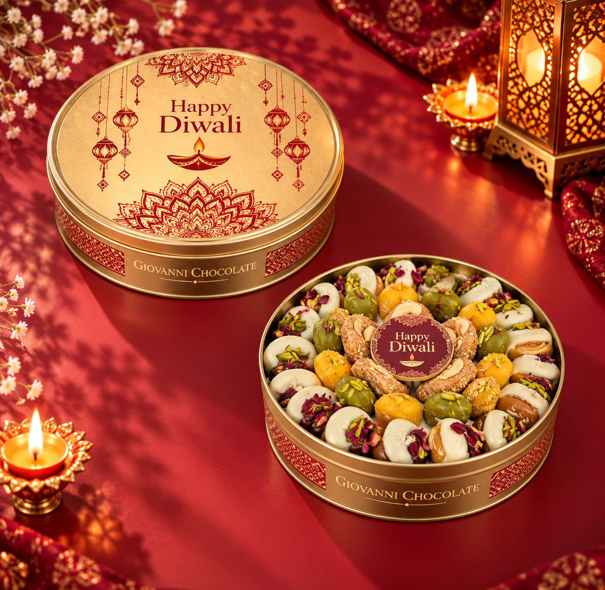 Al Dawali Chocolate Metal Box – Type 3