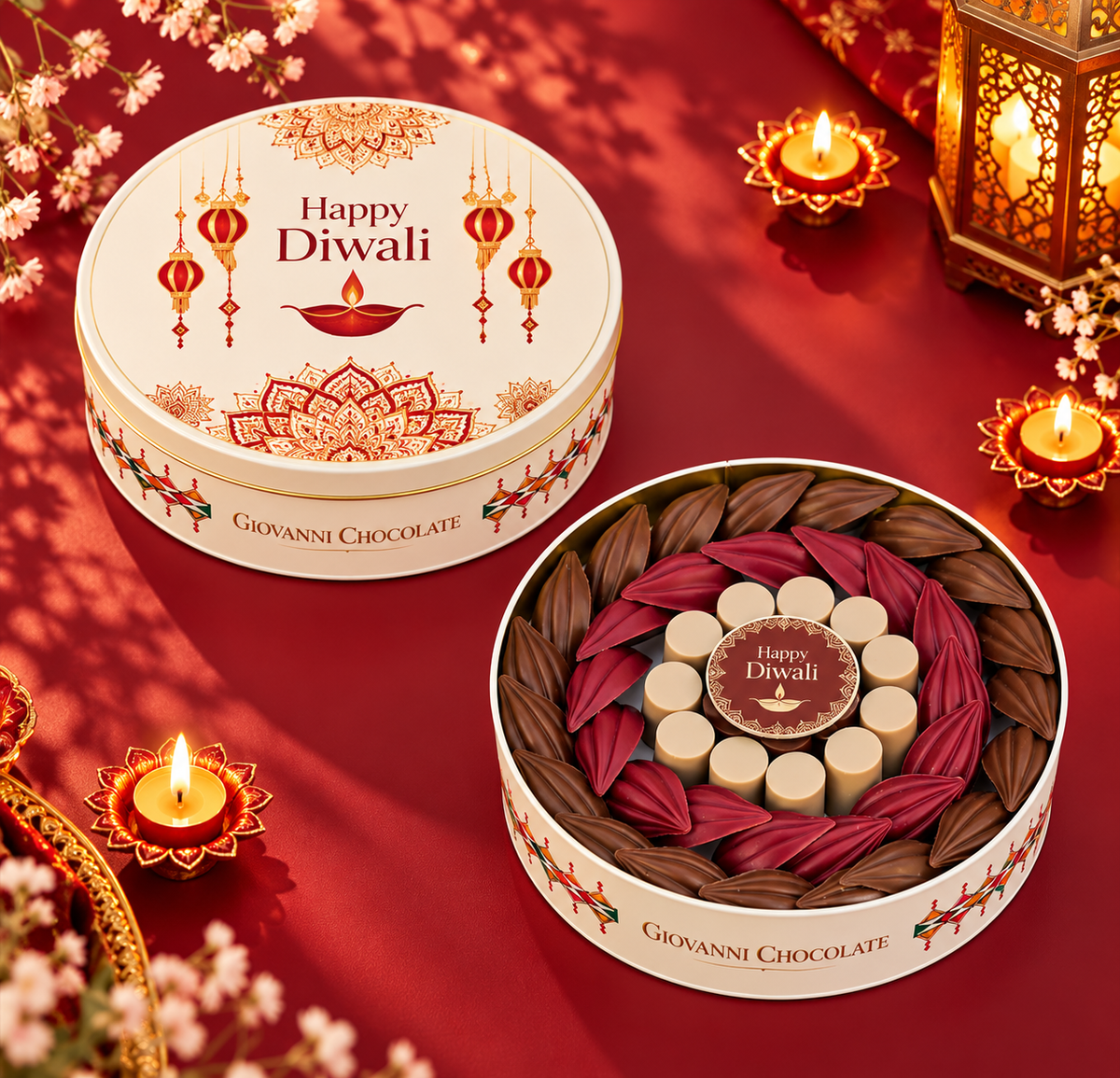 Al Dawali Assorted Petit Four Metal Box