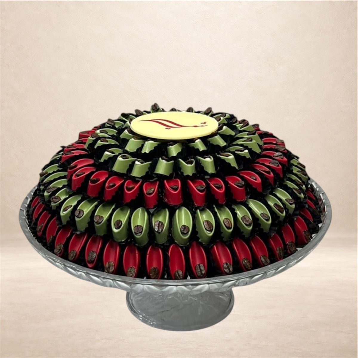 باكيدج أعراس ٥ صحون زجاج | Glass Wedding Package (5 Platters)