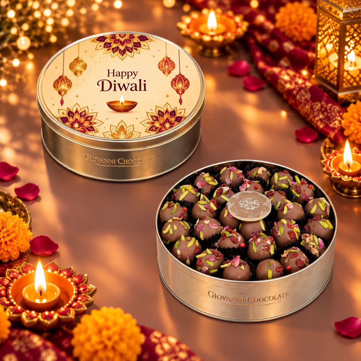 Al Dawali Kuwaiti Ghraybeh Metal Box