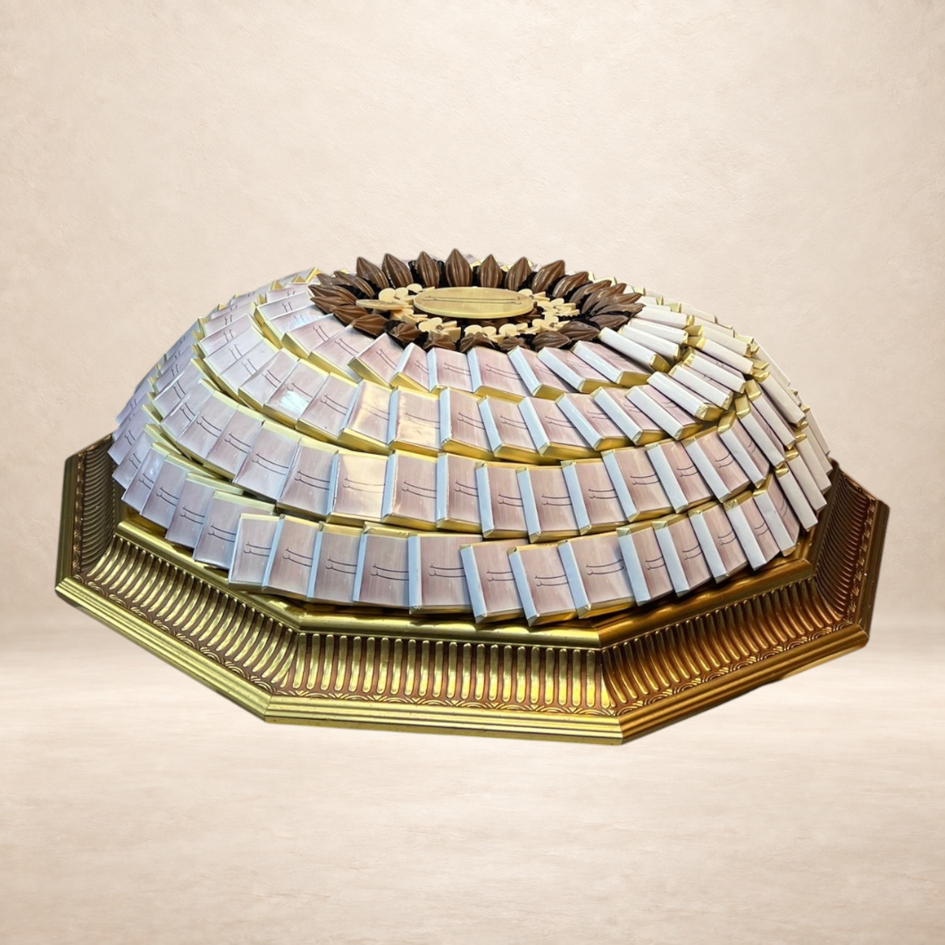 صحن أدرواد مع شوكليت مطبوعة | Adrwad Plate with Printed Chocolate