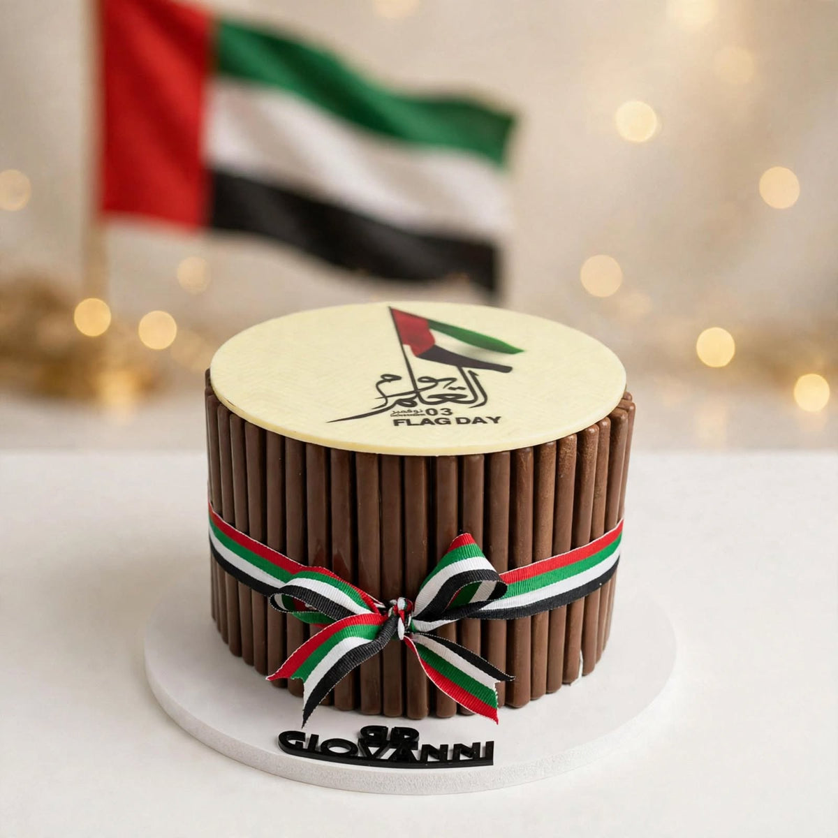 ستيك شوكولاتة دائري وقلب مطبوع | Printed Round & Heart Chocolate Stick
