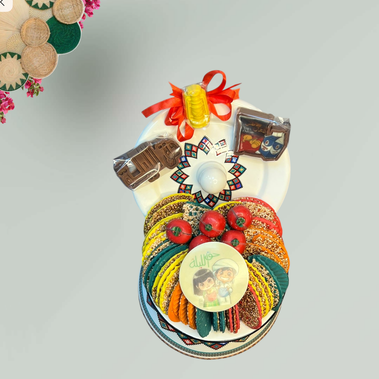 صحن تراثي مع شوكولا ميكس – حق الليلة