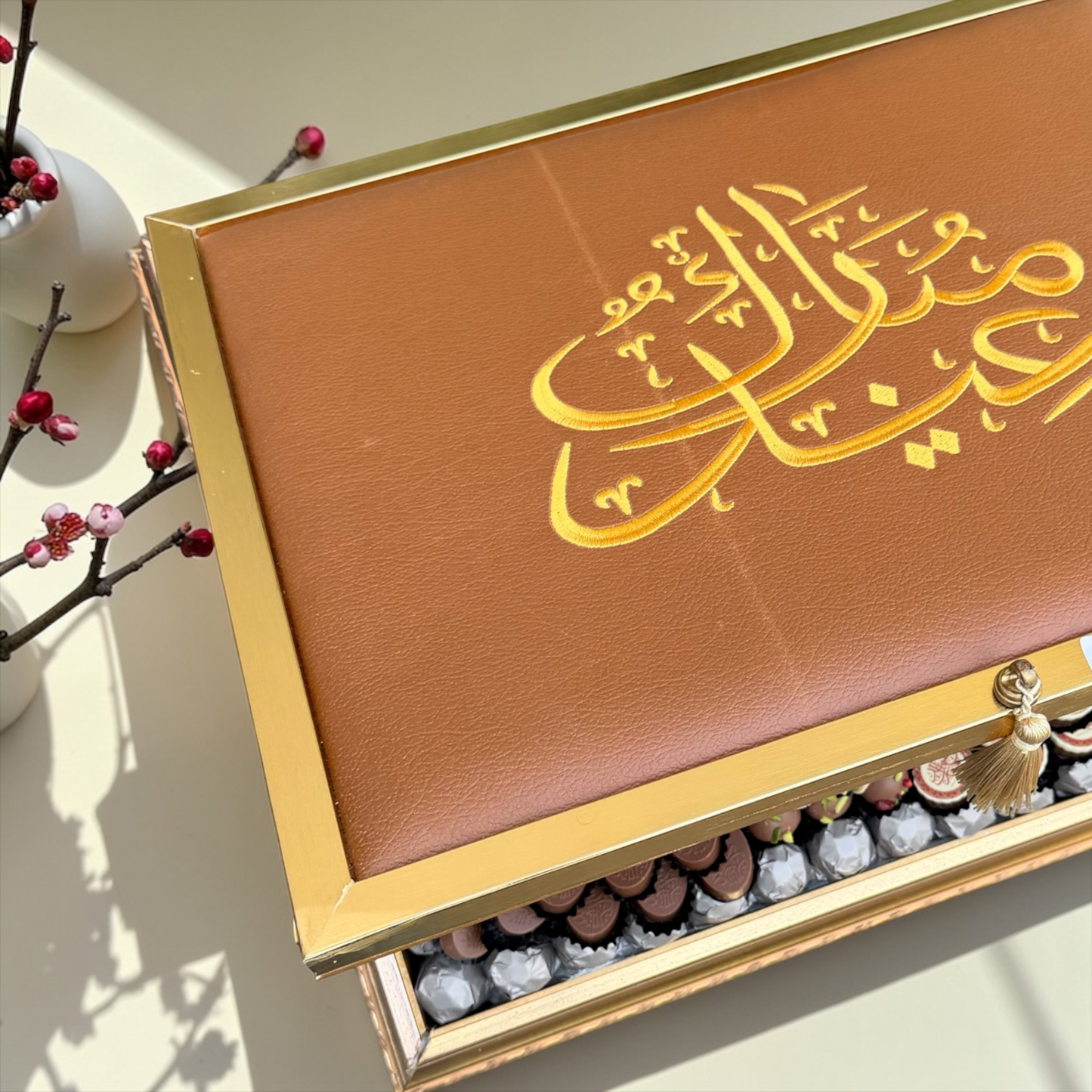 VIP Wooden Leather بوكس خشبي فاخر بجلد