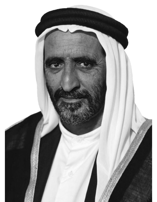 The late Sheikh Rashid bin Saeed Al Maktoum