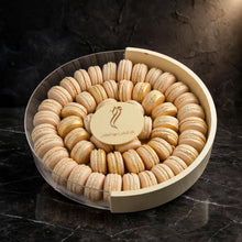 ستاند أكريليك دائري مكرون – 1.8 كغ | Round Acrylic Stand – Macarons (1.8 kg)