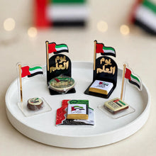 توزيعات صغيرة أنيقة مع قطعة شوكولاتة – يوم العلم | Mini Chocolate Favor – UAE Flag Day