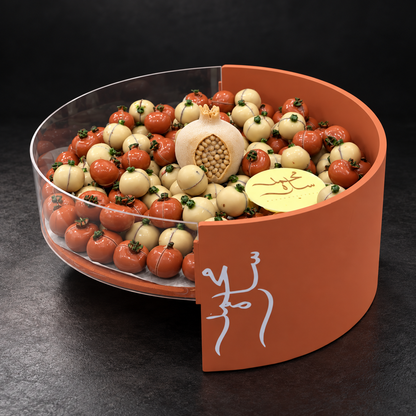 باكيدج الأكريليك مع الخشب للأعراس والمناسبات (٧ صحون) – Acrylic & Wood Wedding and Occasions Package (7 Platters) – صورة 4