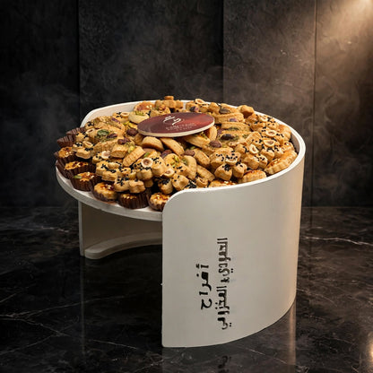 ستاند أكريليك دائري موالح | Round Acrylic Stand – Savories