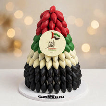 هرم شوكولاتة دمعة فاخر | Luxury Teardrop Chocolate Pyramid