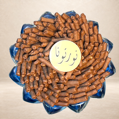 صحن زجاج ميني فاين فير مع قطعة للطباعة | Glass Plate – Mini Fine Fair with Printable Piece