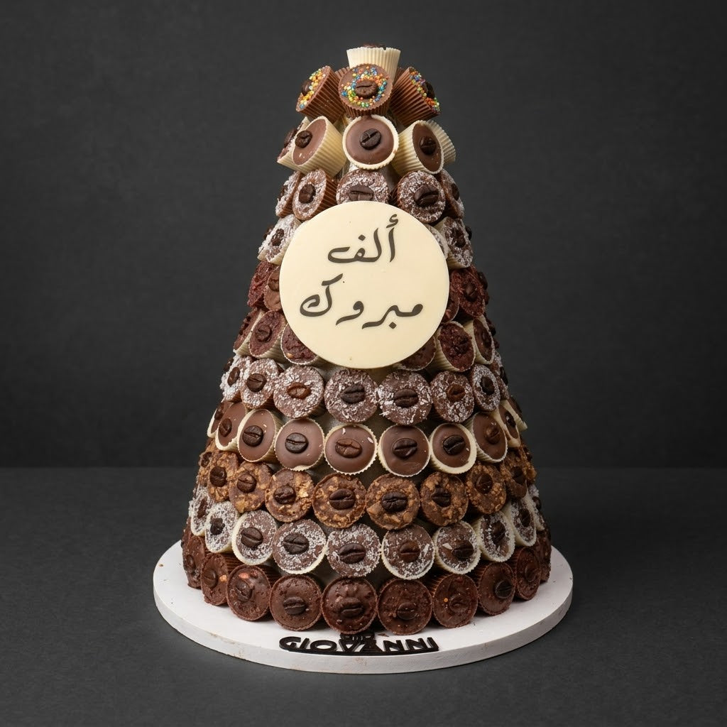 هرم شوكولاتة كاب | Chocolate Cap Pyramid