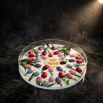 بوكس أكريليك شوكولاتة توليب | Acrylic Box – Tulip Chocolate