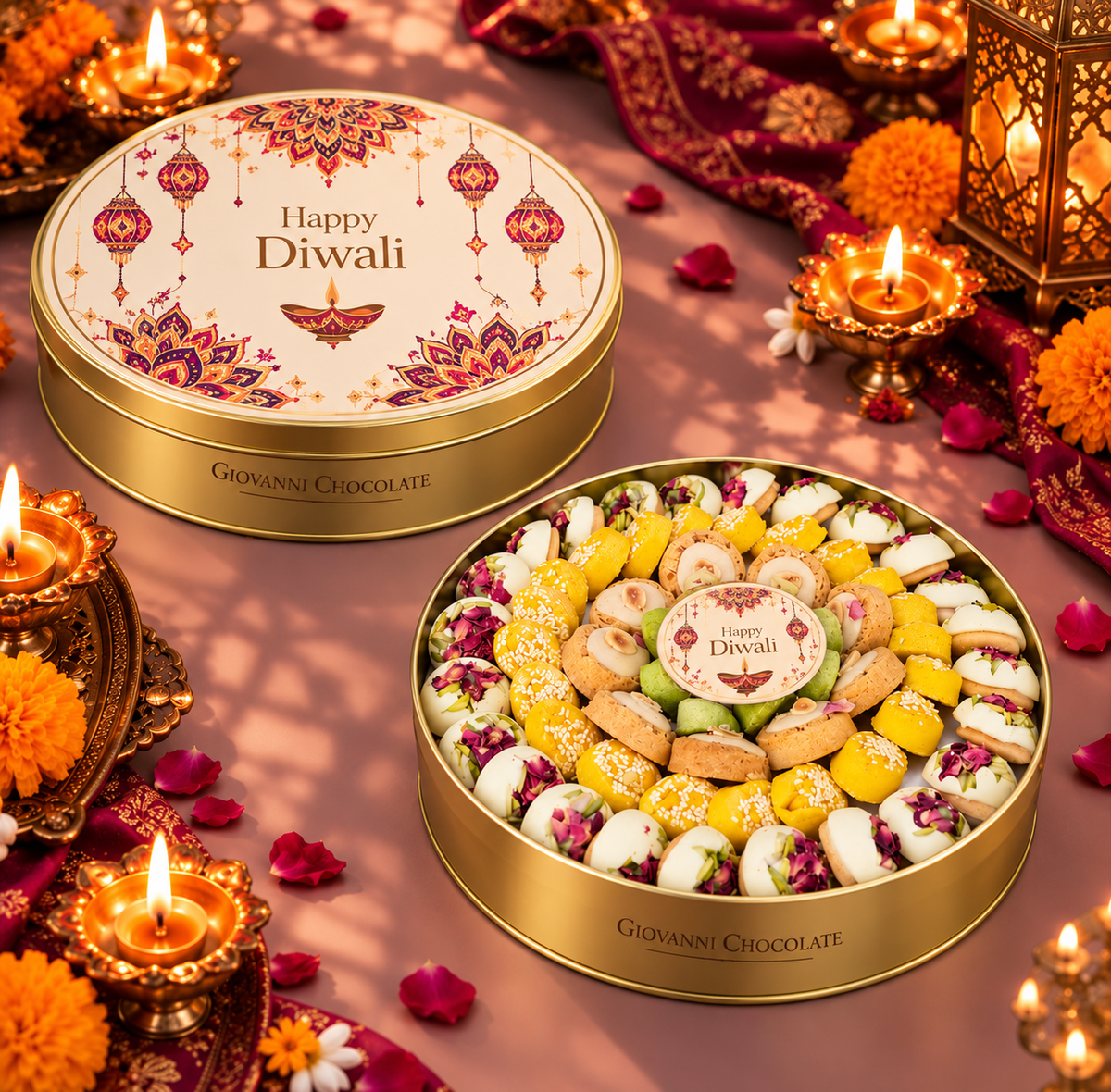Al Dawali Large Assorted Petit Four Box