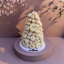 Giovanni Printed Macaron Pyramid Tower EO162