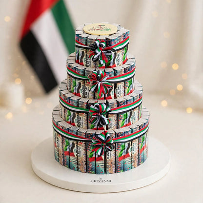 هرم فاين فير أربعة طوابق – 100 قطعة | Four-Tier Fine Fare Pyramid – 100 Pieces