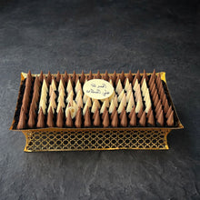 صحن ذهبي VIP بشوكولاتة الكون | VIP Gold Chocolate Corn Platter