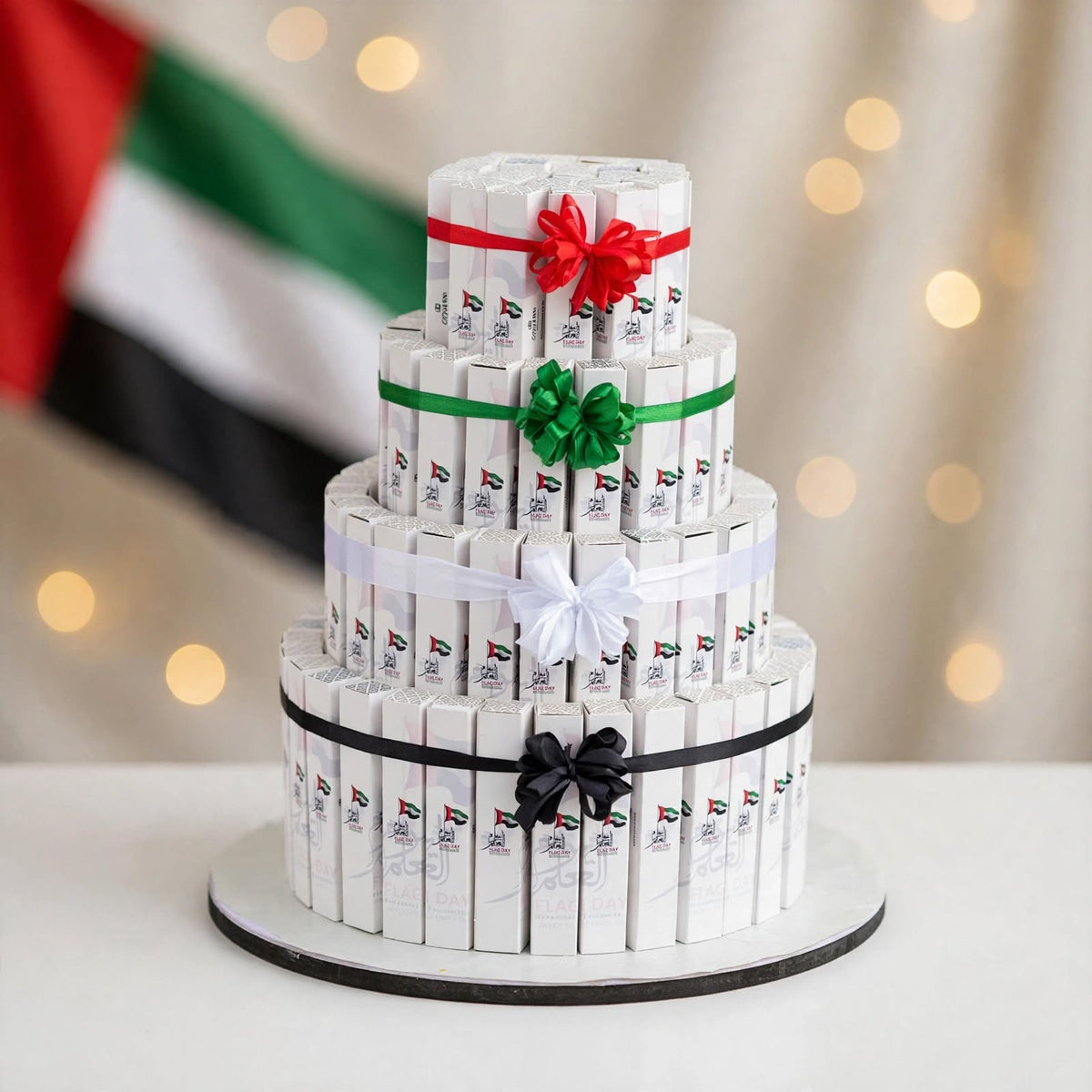هرم فاين فير أربعة طوابق – 100 قطعة | Four-Tier Fine Fare Pyramid – 100 Pieces