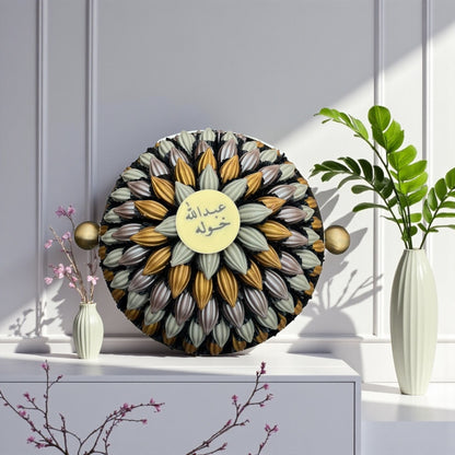 صحن شوكولاتة فاخر بطباعة مخصصة – 
Luxury Custom-Printed Chocolate Platter