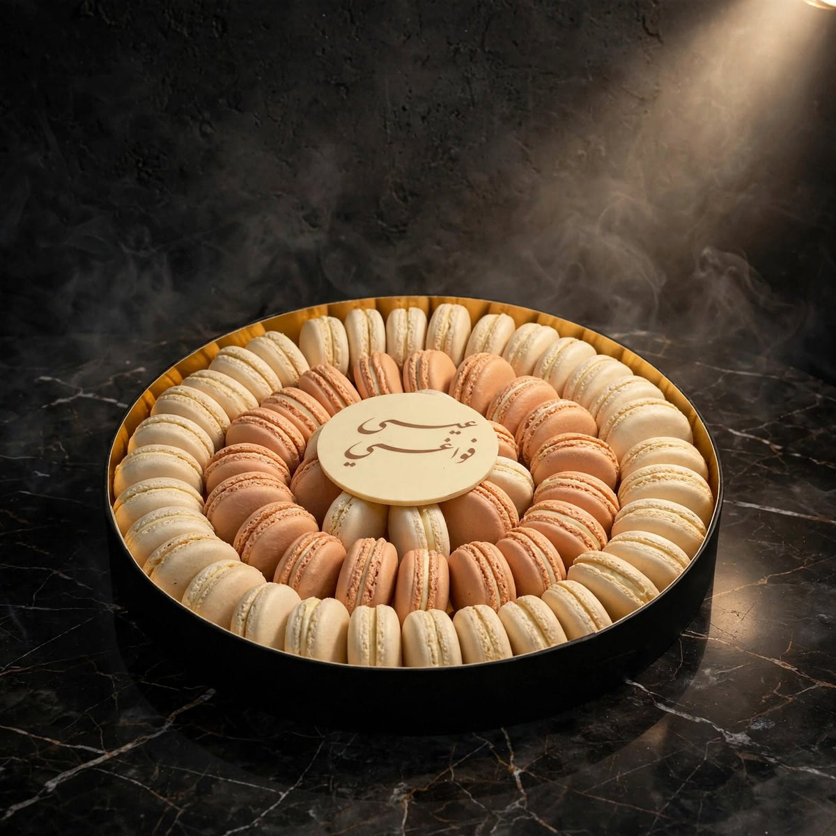 بوكس كرتون مكرون متوسط | Medium Macaron Gift Box