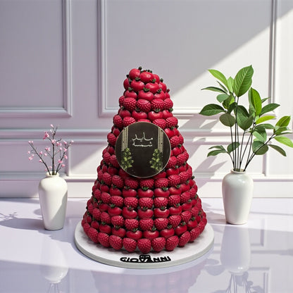 هرم شوكولاتة الرومان بطباعة مخصصة
Roman Chocolate Pyramid – Custom Printed