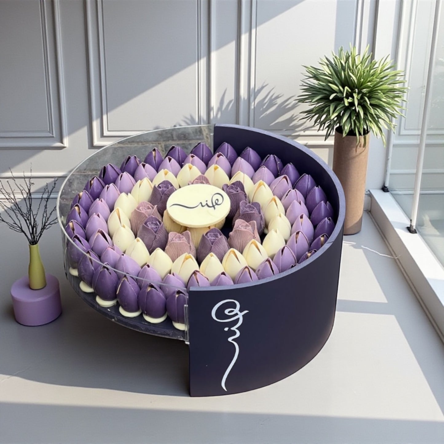 بوكس شوكولاتة أكريليك فاخر بتصميم مخصوص– Giovanni Chocolate Luxury Custom Acrylic Chocolate Box – Giovanni Chocolate