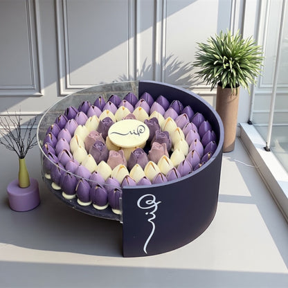 بوكس شوكولاتة أكريليك فاخر بتصميم مخصوص– Giovanni Chocolate Luxury Custom Acrylic Chocolate Box – Giovanni Chocolate