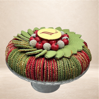 باكيدج أعراس ٥ صحون زجاج | Glass Wedding Package (5 Platters)