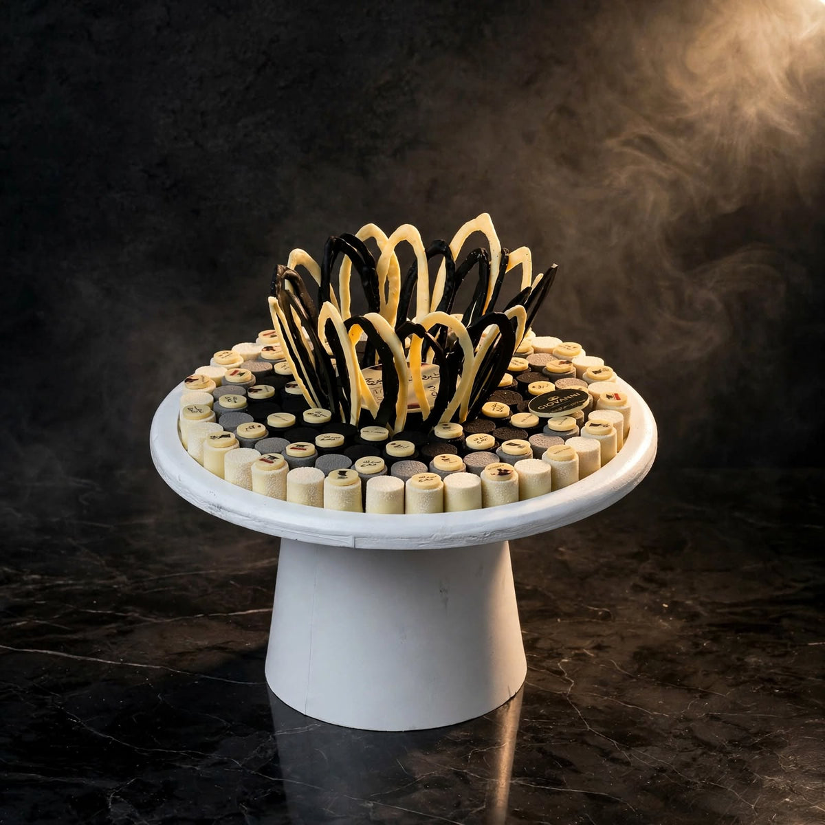 ستاند فوركس شوكولاتة زجاجات مطبوعة | Forex Stand – Printed Chocolate Bottles