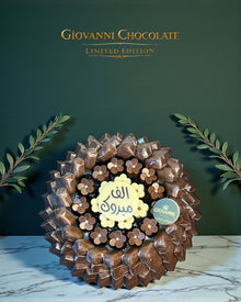 Luxury Crystal Belgian Chocolate Platter