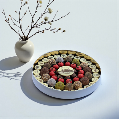 Giovanni Luxury Assorted Chocolate Plate  03 صحن شوكليت جيوفاني الفاخر – تشكيلة مشكلة