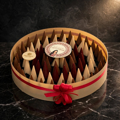 بوكس أكريليك كون شوكولاتة | Acrylic Box – Chocolate Cones