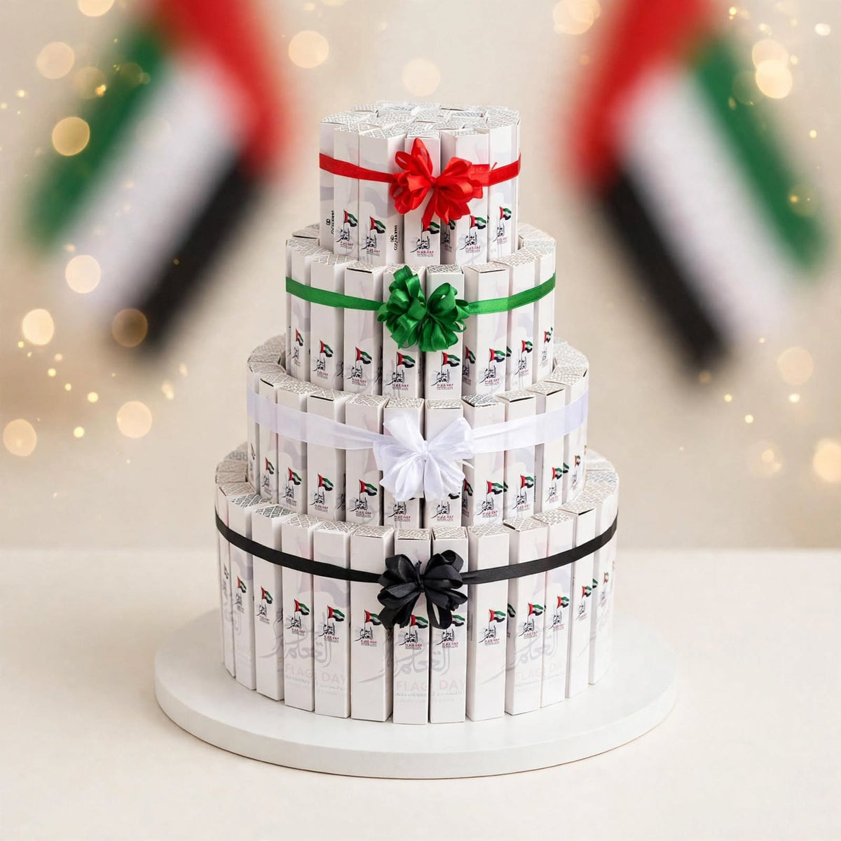 هرم فاين فير أربعة طوابق – 100 قطعة | Four-Tier Fine Fare Pyramid – 100 Pieces
