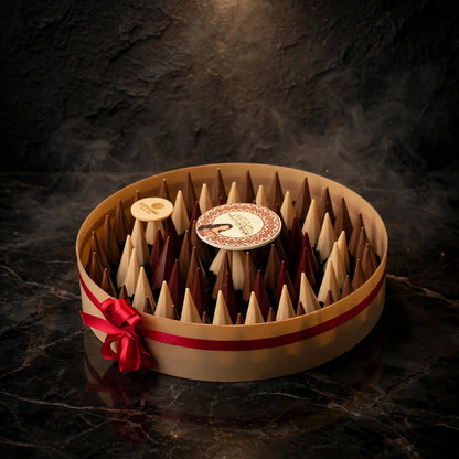 بوكس أكريليك كون شوكولاتة | Acrylic Box – Chocolate Cones