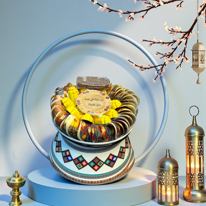 صحن تراثي مع شوكولا ميكس  – حق الليلة