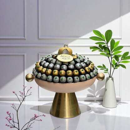 صحن شوكولاتة فاخر بطباعة مخصصة -
Luxury Custom-Printed Chocolate Platter