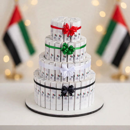 هرم فاين فير أربعة طوابق – 100 قطعة | Four-Tier Fine Fare Pyramid – 100 Pieces