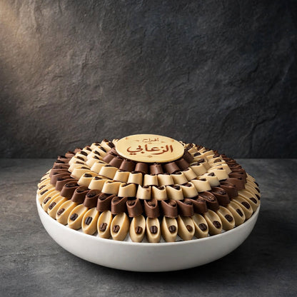 صينية سيراميك – شوكليت حبة الكاكاو | Ceramic Tray – Cocoa Bean Chocolate