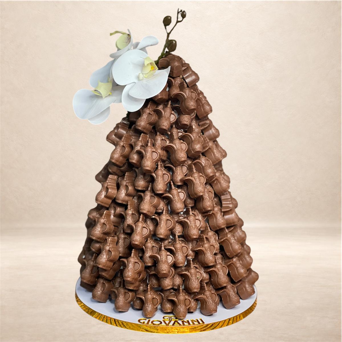 هرم شوكليت الدلة | Dallah Chocolate Pyramid