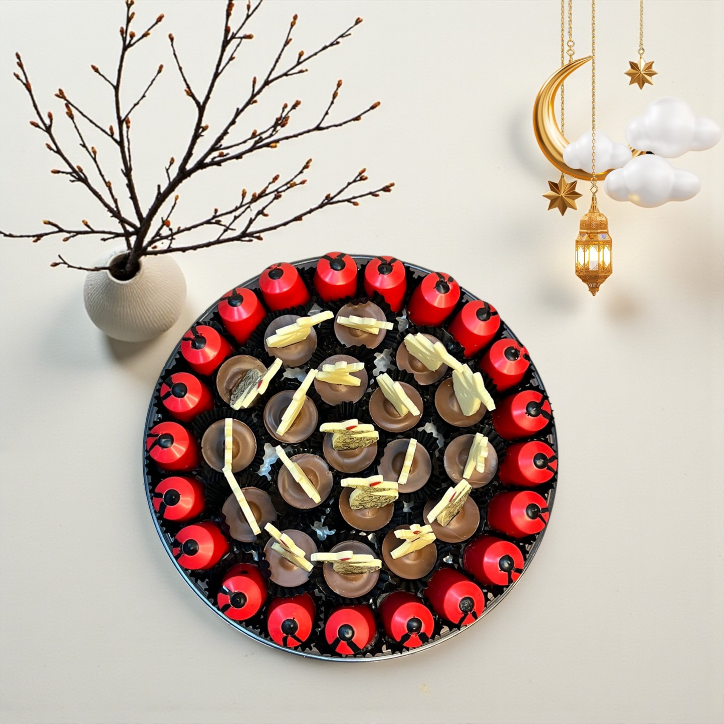 Luxury Darawish Chocolate Platter صحن شوكليت الدروايش الفاخر