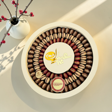 Luxury Round Acrylic Platter – Best Seller Chocolate Burger صحن اكريليك دائري فاخر مع بست سيلر شوكليت برجر