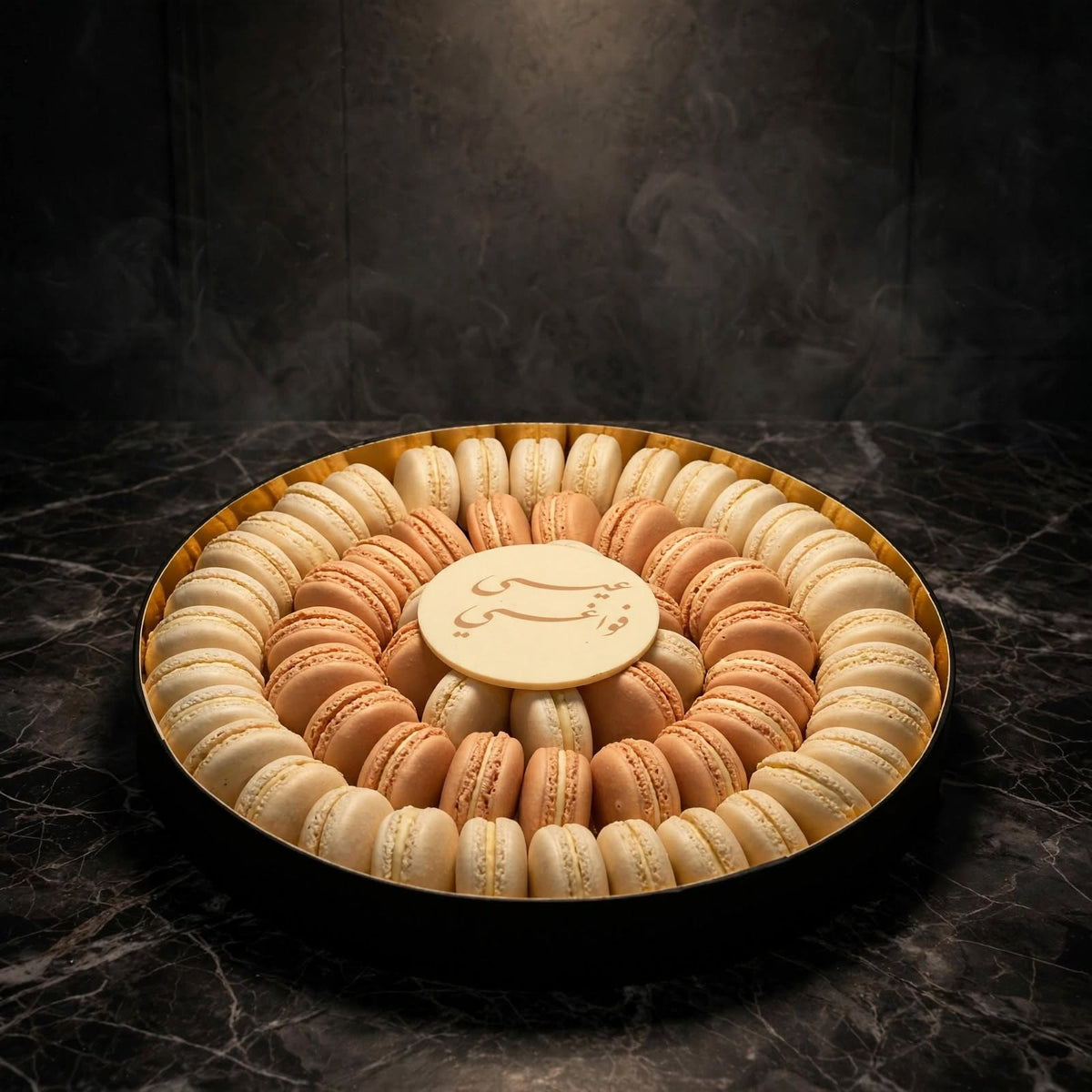 بوكس كرتون مكرون متوسط | Medium Macaron Gift Box
