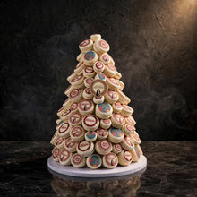 هرم مكرون مطبوع – الشكل الأول | Printed Macaron Pyramid – Design 1