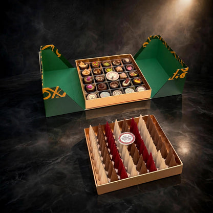 بوكس أرابيسك طبقتين | Arabesque Chocolate Box – 2 Layers