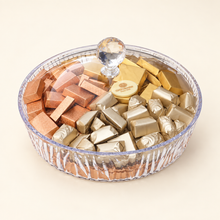صحن أكريليك بغطاء شوكولاتة مغلفة | Lidded Acrylic Chocolate Tray