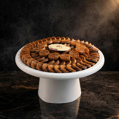 ستاند فوركس دائري شوكولاتة السمسم | Round Forex Stand – Sesame Chocolate