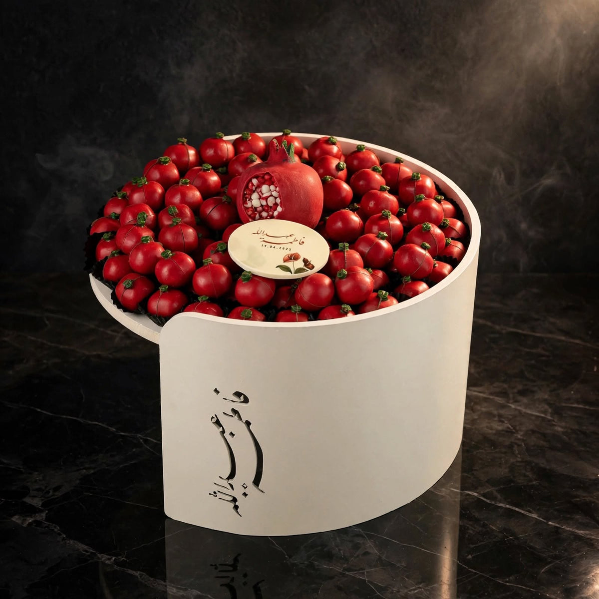 ستاند فوركس دائري مع حفر | Engraved Round Forex Stand