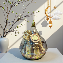 Luxury Acrylic Lantern with Crunchy Flakes & Chocolate Flakes فانوس أكريليك فاخر مع رهش فليك وشوكولاتة فليك